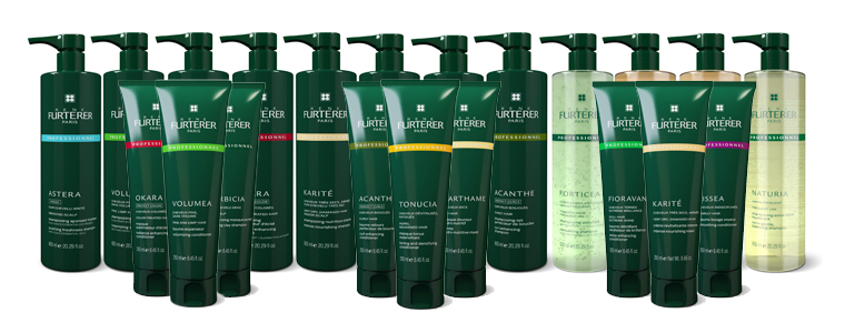  1957年創立『Ren&eacute; Furterer』這個全植物性頭皮養護品牌，從植物栽種、萃取植物精華、精油提鍊及養護頭皮及秀髮的配方研發， 堅持不添加任何化學成分 